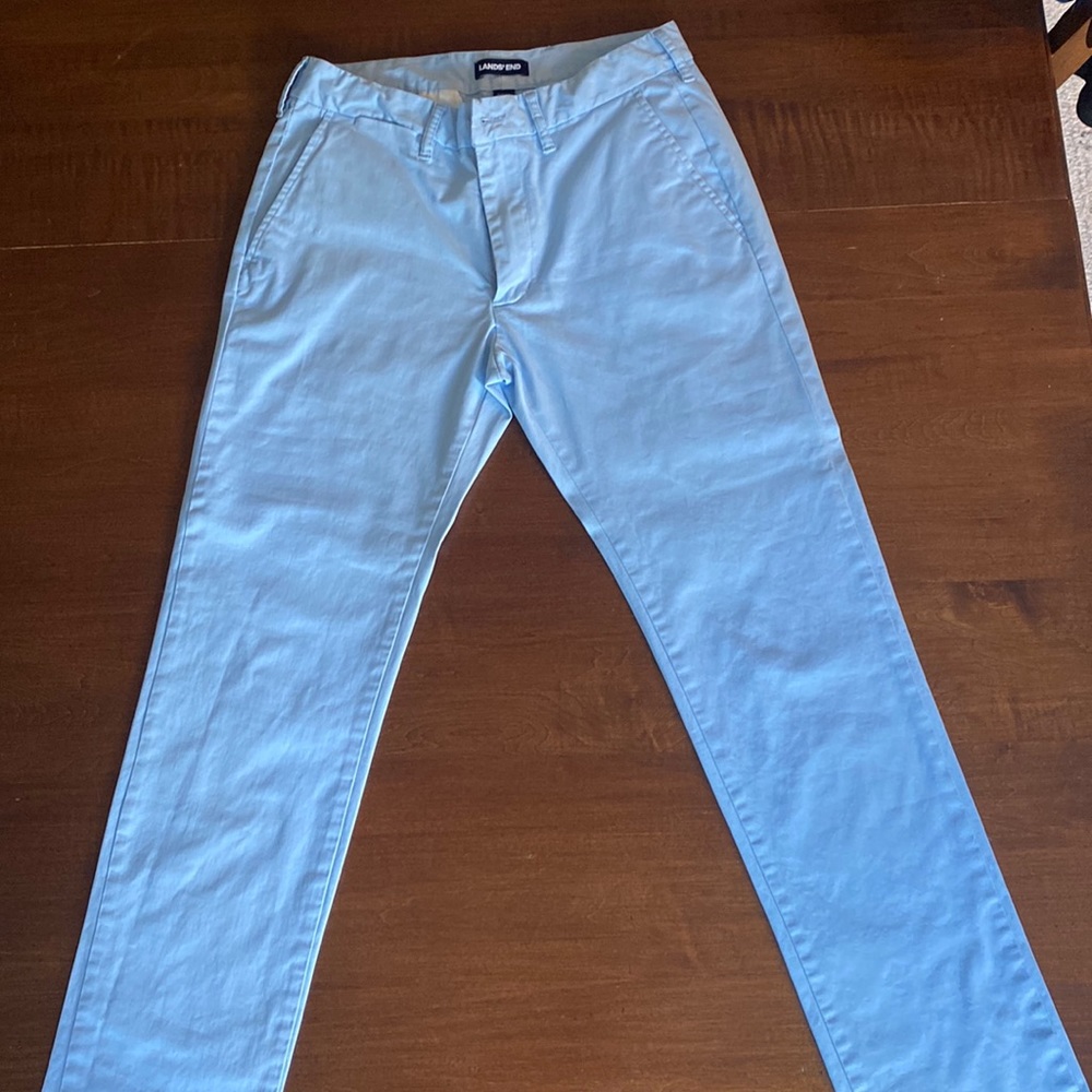 Lands End Light Blue Pants
